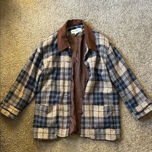 Blue Plaid Jacket